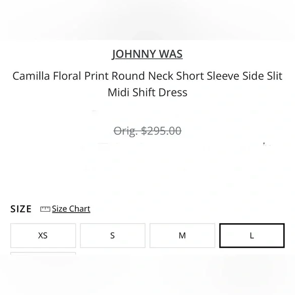 Johnny was Camila floral print round neck short sleeve side slit shirt dress